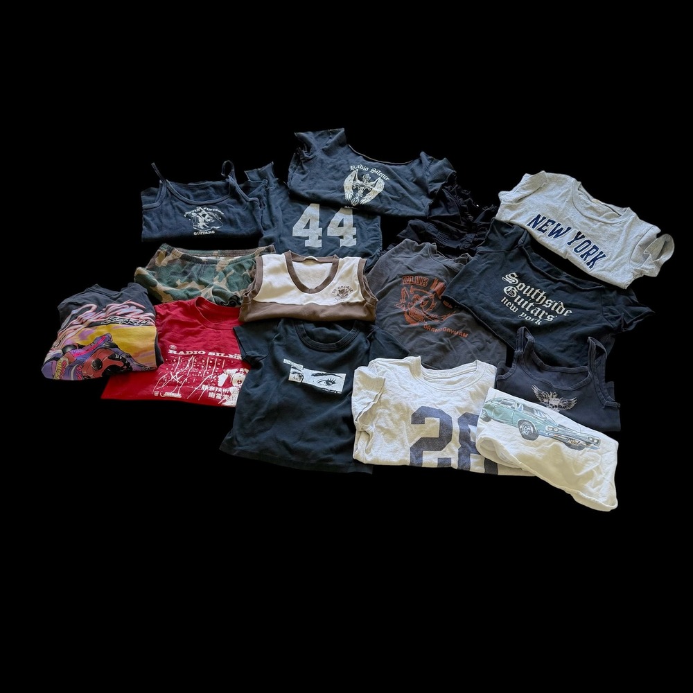 Brandy Melville 14 Pieces Bundle Lot John Galt Crop Top Radio Silence